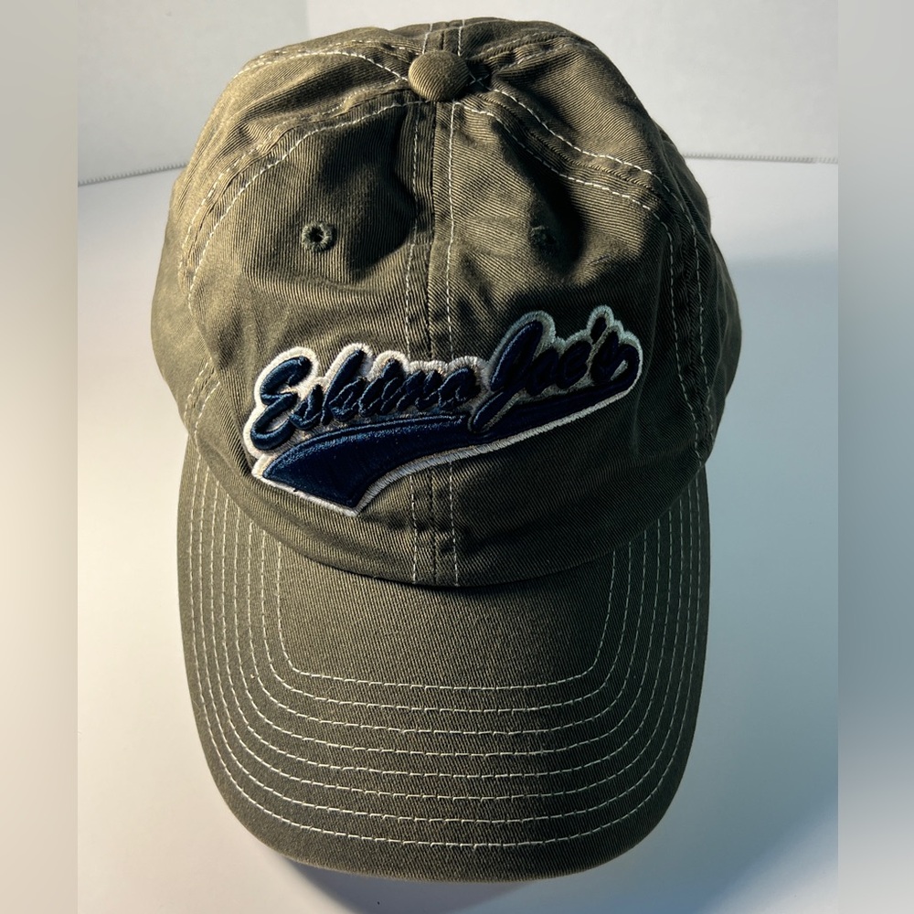 Eskimo Joe's Script Hat Green Strapback adjustable 1 size